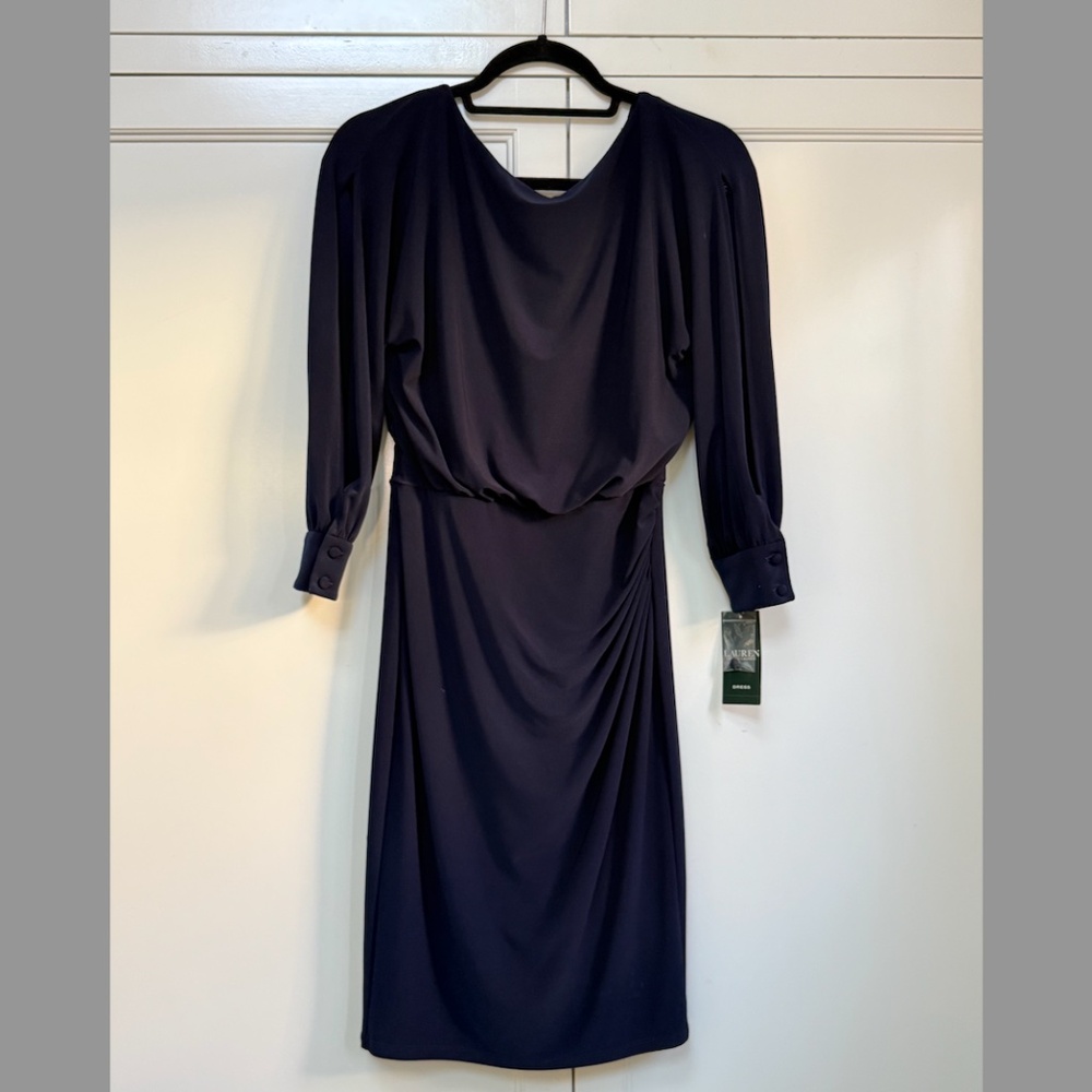 Lauren by Ralph Lauren Navy Dress